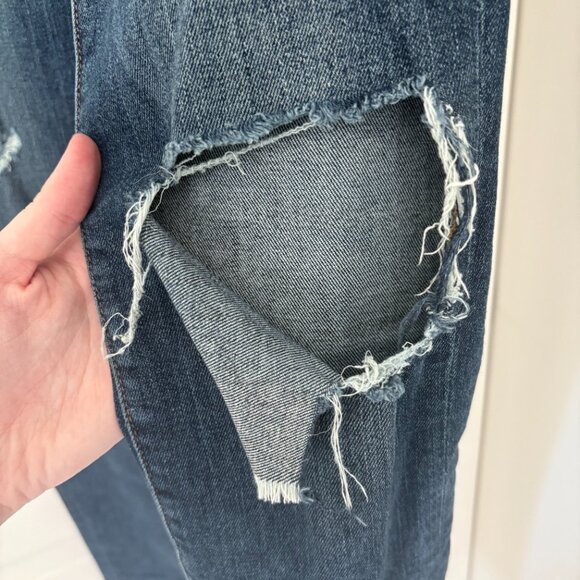 Frame Le High Gautrey Skinny Distressed Jeans - Picture 5 of 6